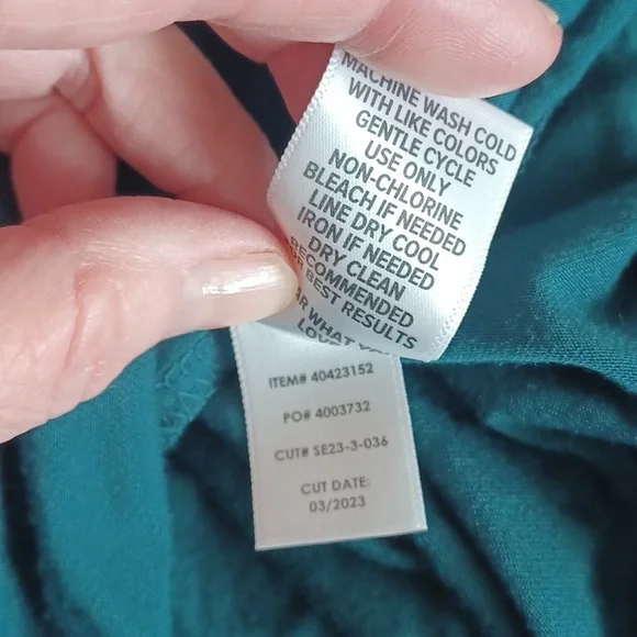 Torrid Super Soft Knit Green Robe Size 3 - Picture 9 of 9